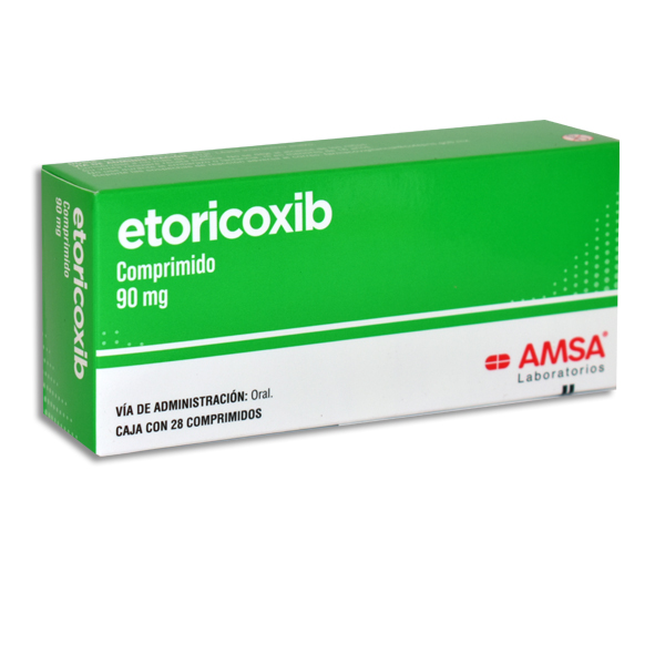 ETORICOXIB 90MG AMSA Comprimidos c/28