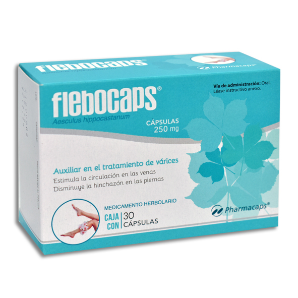 FLEBOCAPS Capsulas c/30