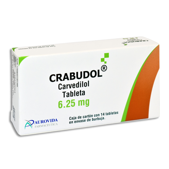 CRABUDOL 6.25MG Tabletas c/14