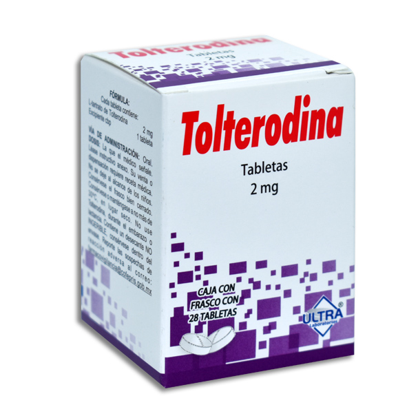 TOLTERODINA ULTRA Tabletas c/28