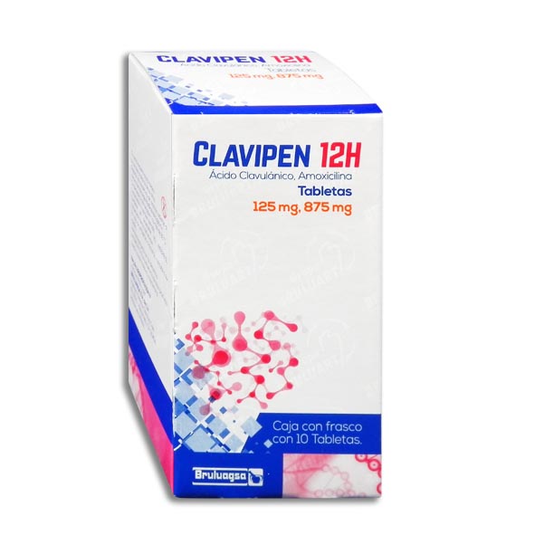 CLAVIPEN 12H Tabletas c/10