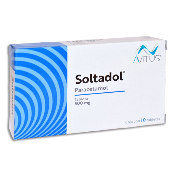 SOLTADOL 500MG Tabletas c/10