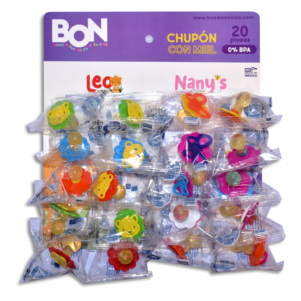 CHUPON CON MIEL LEO & NANY'S Cartera c/20