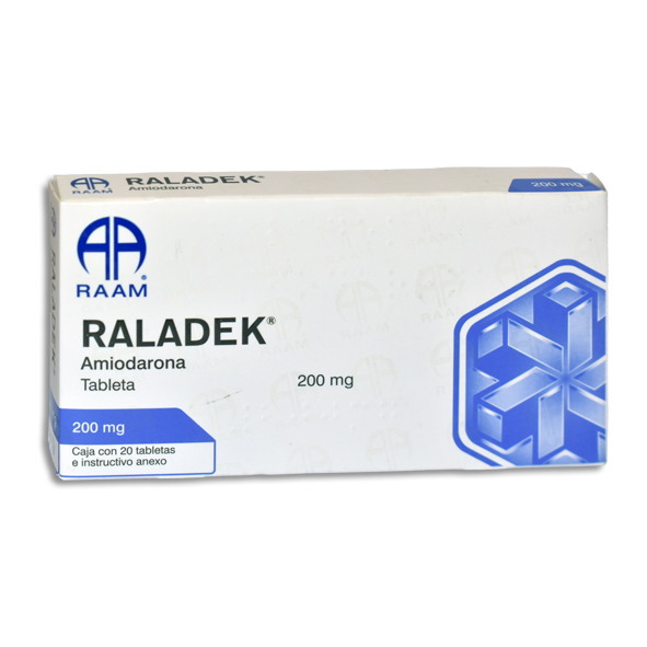 RALADEK Tabletas c/20