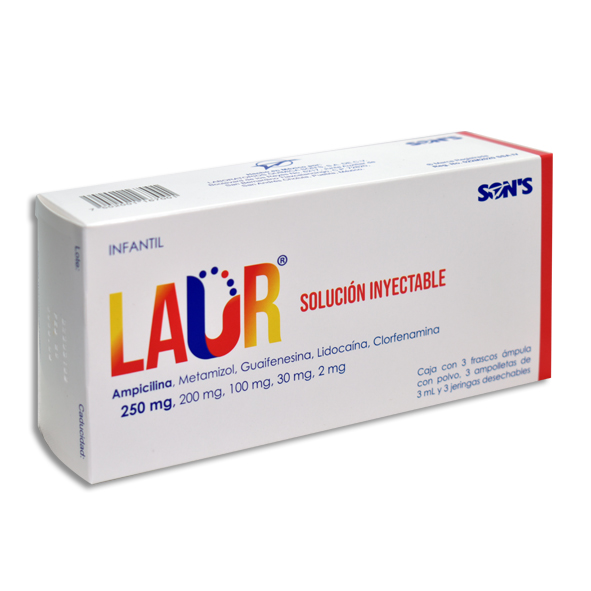 LAUR INFANTIL Solucion Inyectable c/3