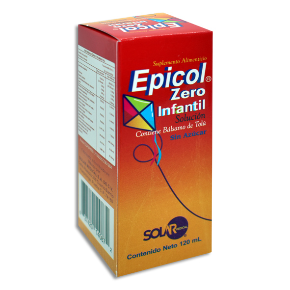 EPICOL ZERO INFANTIL Solucion 120 ml