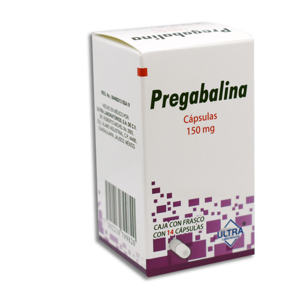 PREGABALINA 150MG ULTRA Capsulas c/14