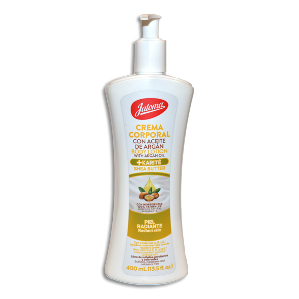 CREMA CORPORAL DE ARGAN + KARITE Frasco 400 ml