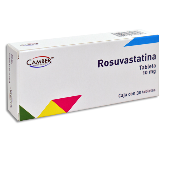 ROSUVASTATINA 10MG CAMBER Tabletas c/30