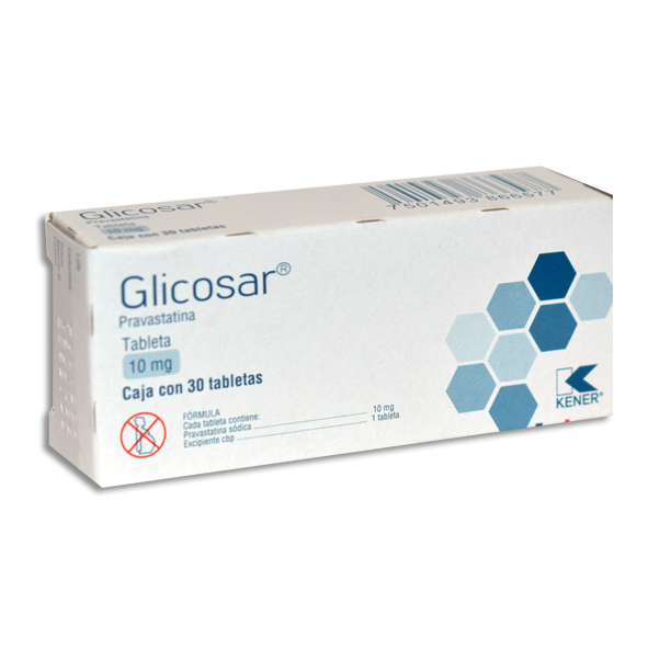 GLICOSAR 10MG Tabletas c/30
