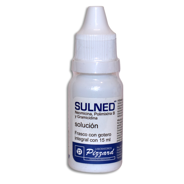 SULNED Solucion Oftalmica 15 ml