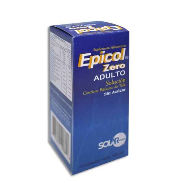 EPICOL ZERO ADULTO Solucion 120 ml