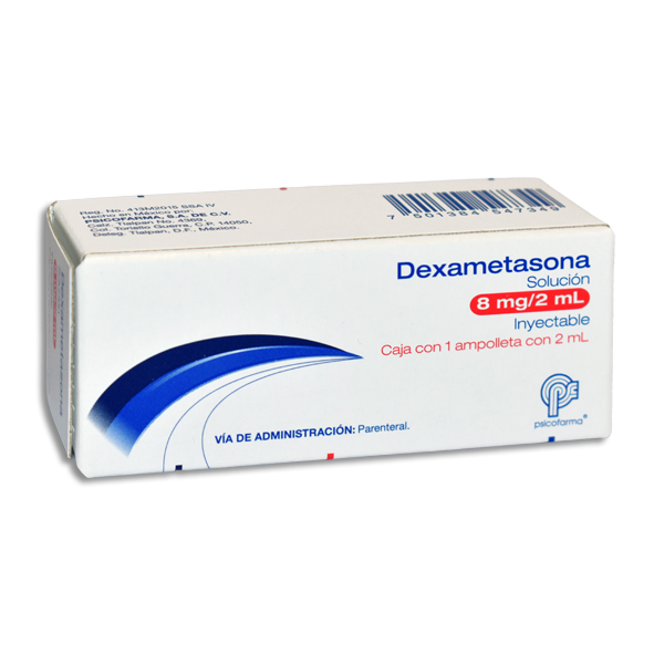 DEXAMETASONA 8MG/2ML PSICOPARMA Solucion Inyectable c/1