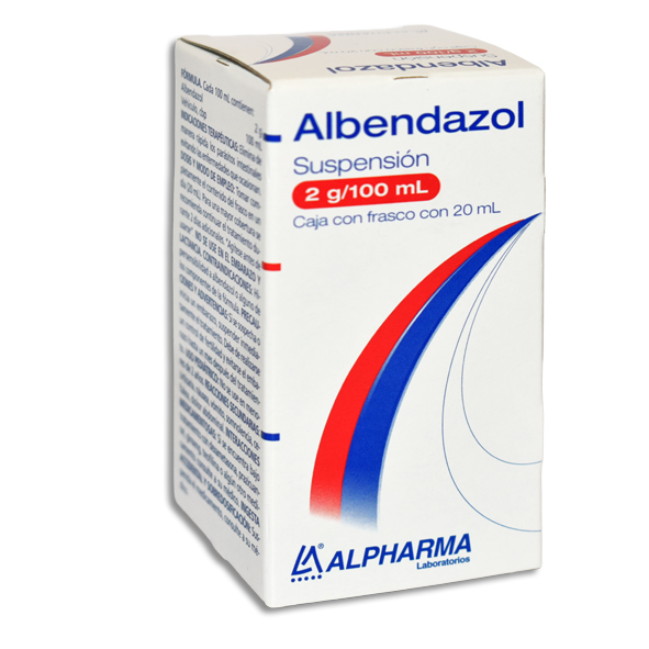 ALBENDAZOL ALPHARMA Suspension 20 ml