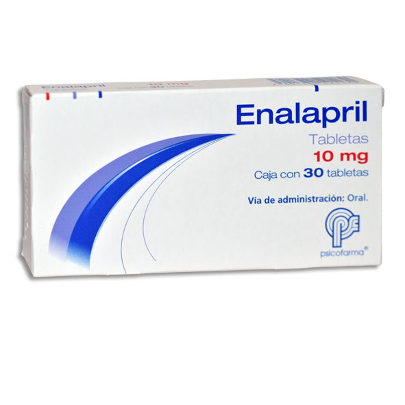 ENALAPRIL 10MG PSICOFARMA Tabletas c/30