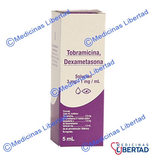 [008400005823] TOBRAMICINA DEXAMETASONA GRIN SOLUCION GOTAS 5 ML