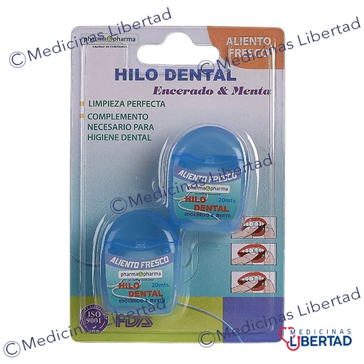 [6650376802186] HILO DENTAL (PHARMA_PHARMA) C/2 PZAS ENCERADO 
