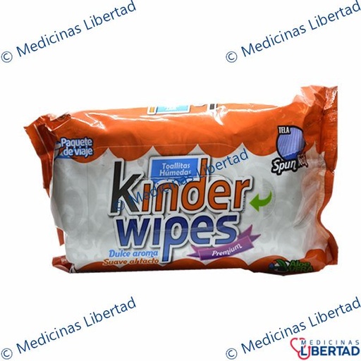 [7500326903069] TOALLITAS HUMEDAS KINDER WIPES C/90