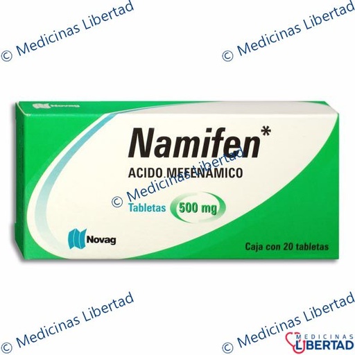 [7501075713718] NAMIFEN TABLETAS  C/20