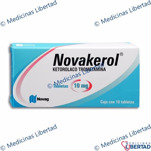 [7501075716924] NOVAKEROL ( KETOROLACO ) TAB C/10