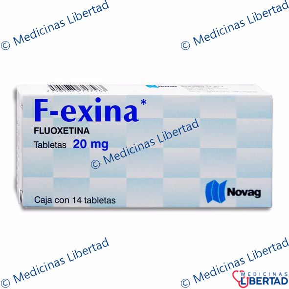 F-EXINA 20 MG Tabletas c/14 | Medicinas Libertad