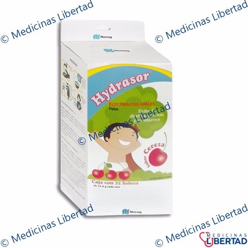 [7501075718201] HYDRASOR CEREZA Polvo en Sobres c/25