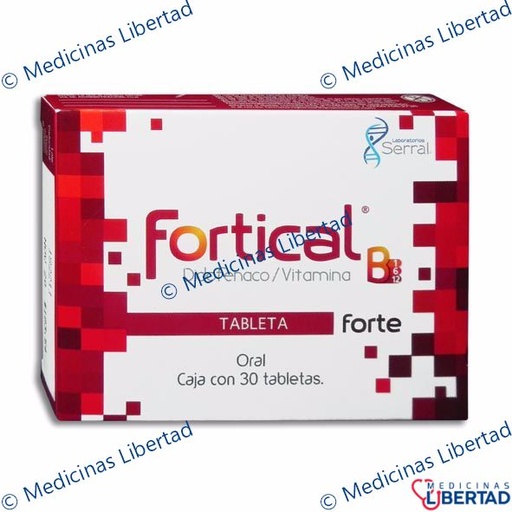 [7501258205085] FORTICAL B FORTE GRAGEAS  C/30