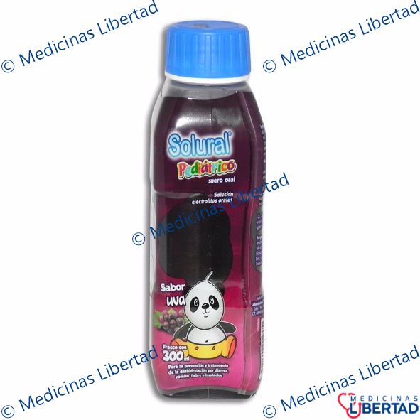 SOLURAL PEDIATRICO UVA - Solucion - 300ml | Medicinas Libertad