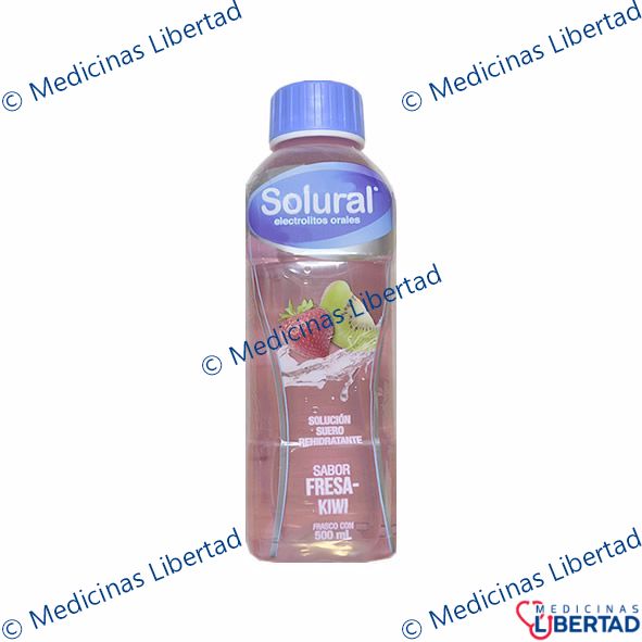 SOLURAL FRESA-KIWI FLEXOVAL - Solucion 500 ml