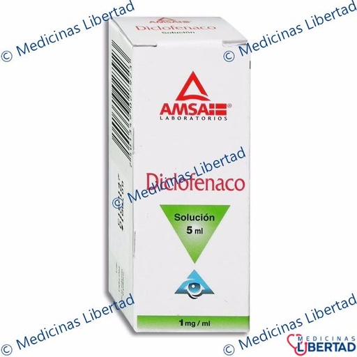 [7501349027848] DICLOFENACO AMSA Solucion Oftalmica 5ML
