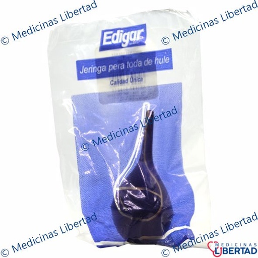 [7501463321013] PERA DE HULE 3 EDIGAR  PIEZA