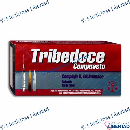 [7501537163266] TRIBEDOCE COMPUESTO - Solucion Inyectable - c/3