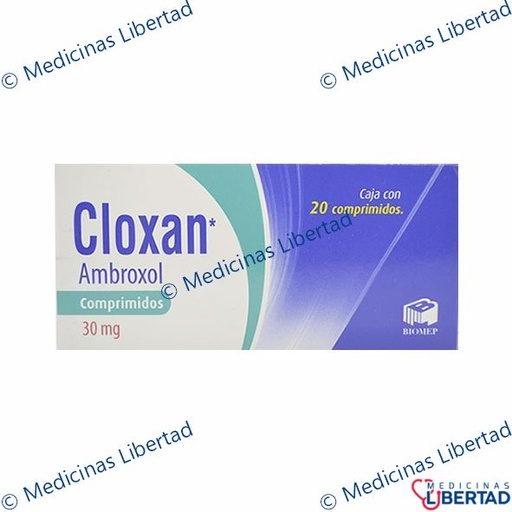[7501573900337] CLOXAN -Comprimidos-c/20