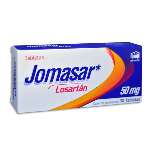 [7501573904847] JOMASAR 50MG Tabletas C/30