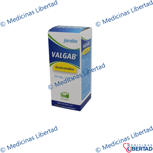[7501573907701] VALGAB (DESLORATADINA) 120 ML.