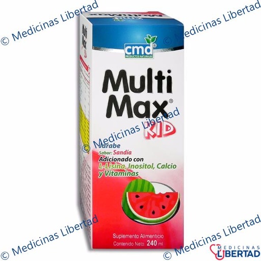 [7501590285226] MULTIMAX KID - Jarabe - 240 ml