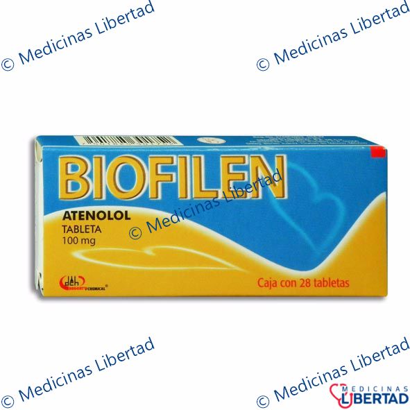 BIOFILEN 100MG - Tabletas - c/28 | Medicinas Libertad