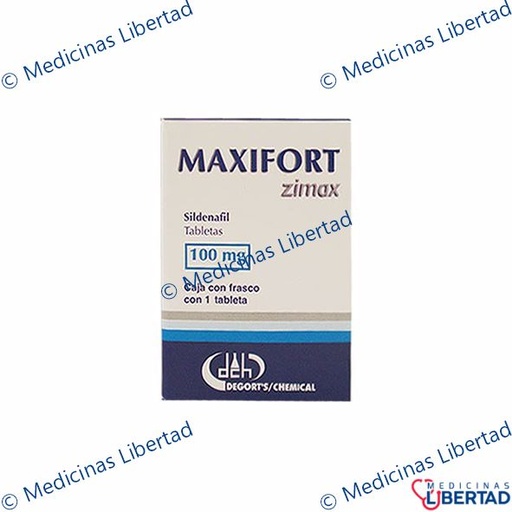 [7501825302896] MAXIFORT ZIMAX 100 MG - Tabletas - c/1