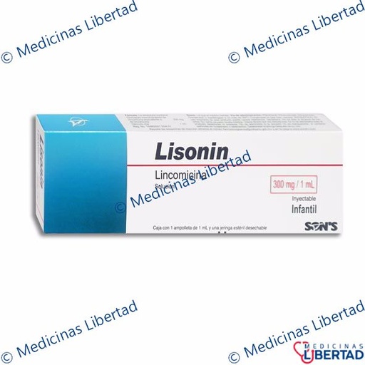 [7502001161597] LISONIN 300MG INYECTABLE  C/1