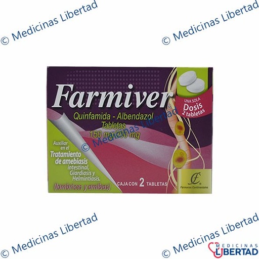 [7502006920038] FARMIVER TABLETAS C/2