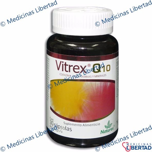 [7502009741265] VITREX Q10 Capsulas c/30