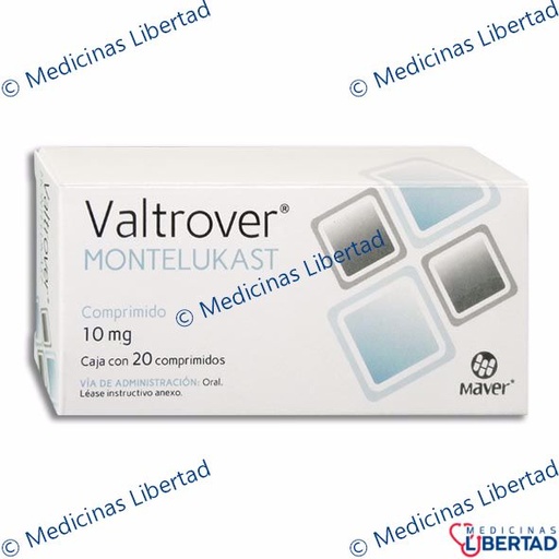 [7502009744433] VALTROVER 10 MG Comprimidos C/20