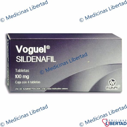 [7502009744594] VOGUEL 100 MG TAB C/4