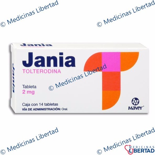 [7502009746314] JANIA ( TOLTERODINA )TAB C/14