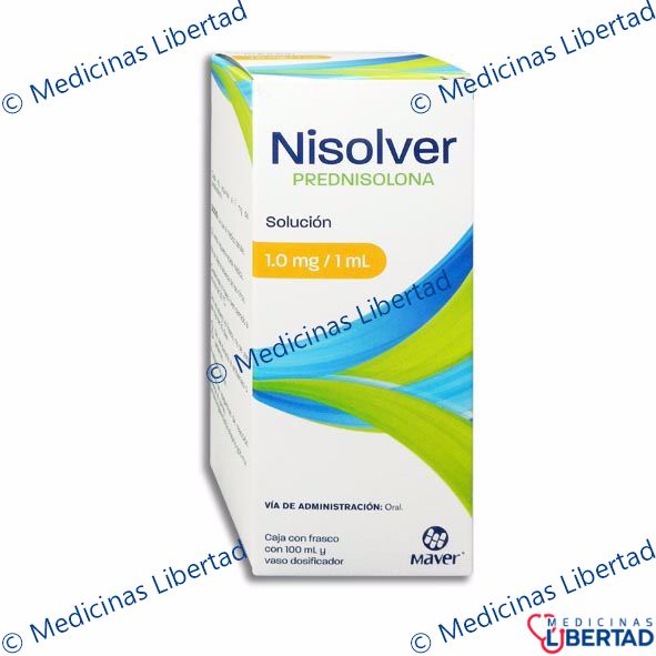 NISOLVER SOL. 100 ML MAVER | Medicinas Libertad