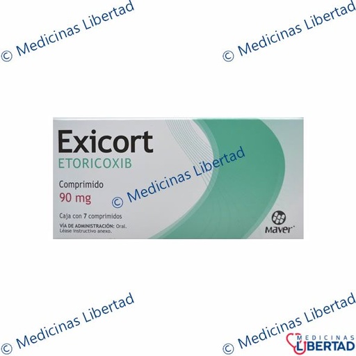 [7502009746482] EXICORT 90 MG COMPRIMIDOS C/7