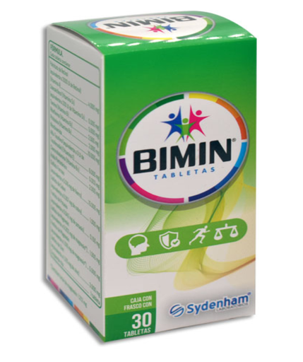[7502010581249] BIMIN SYDENHAM TABLETAS C/30