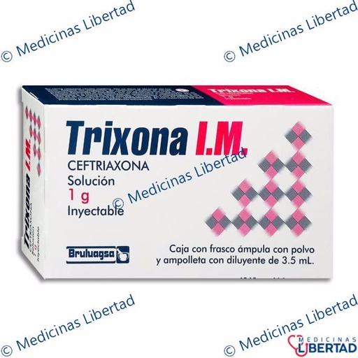 [7502208891228] TRIXONA 1GR IM - Solucion Inyectable - c/1