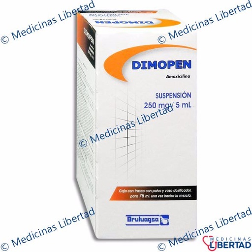 [7502208892294] DIMOPEN 250MG - Suspension - 75 ml