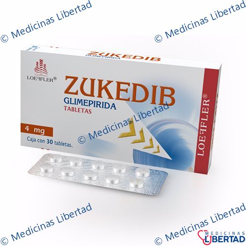 [7502211784036] ZUKEDIB 4MG TABLETAS  C/30